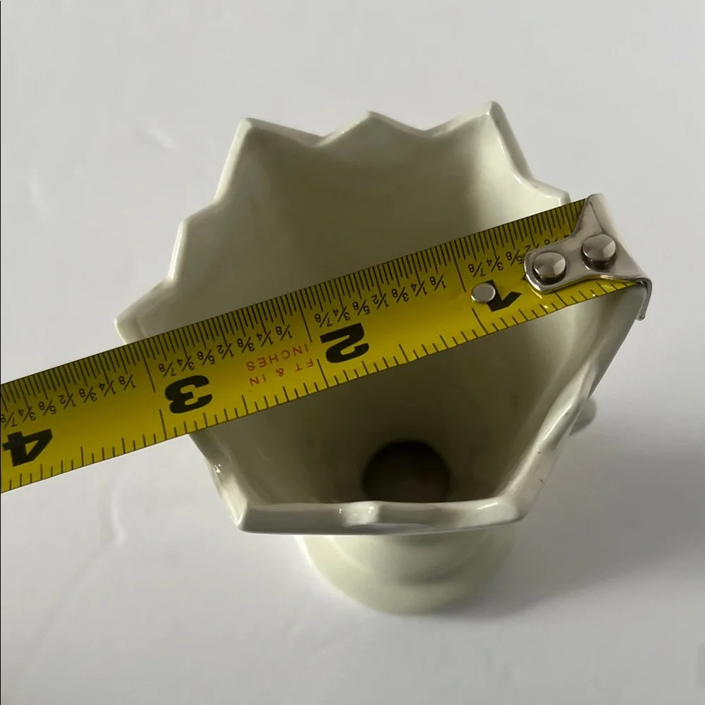 Small‎ Floral Vase with Handles Made in Slovakia